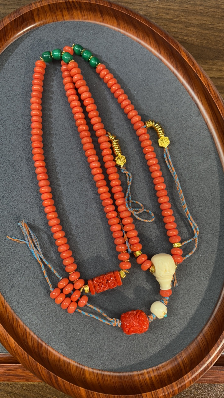 【亏米清仓】8mm精品108长款项链261