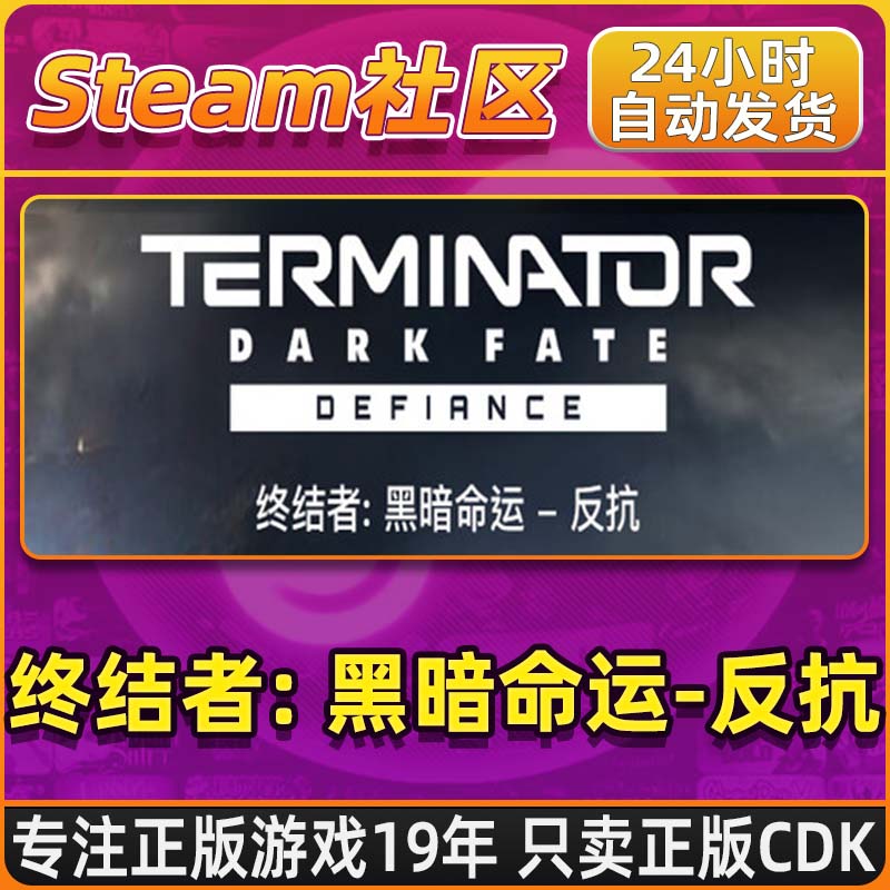 终结者: 黑暗命运 - 反抗 PC正版Steam国区CDKEY