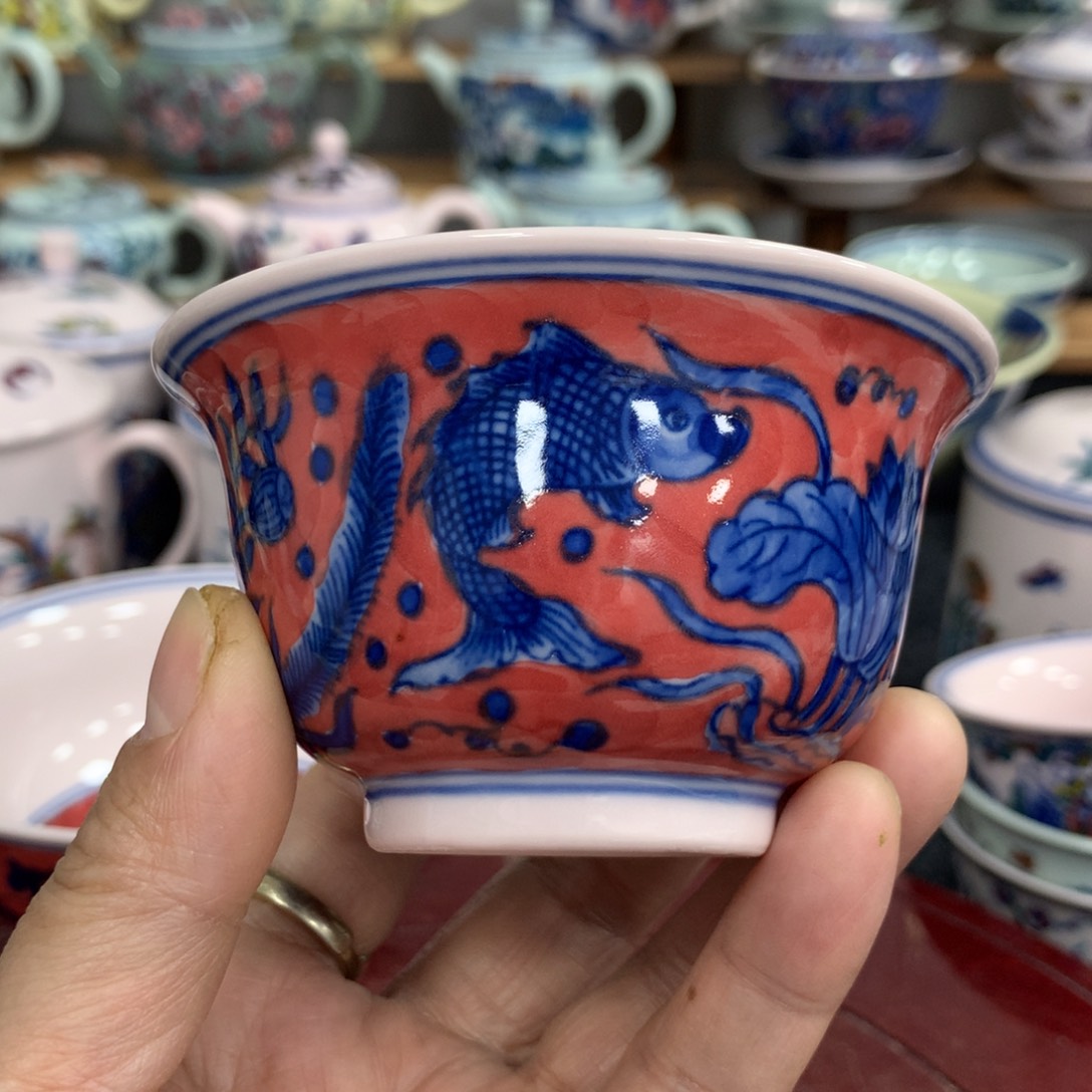 陶景德镇陶瓷 碗 杯盘 碟 壶 各种…