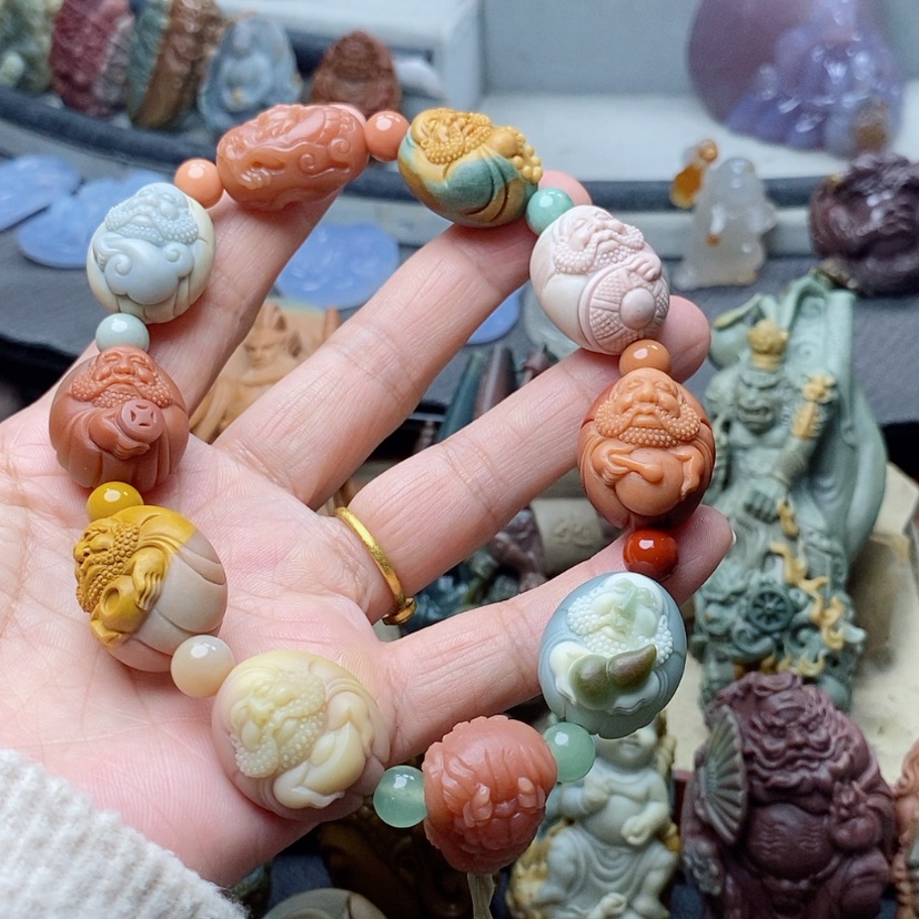 【闪购商品】定制石英质玉吊坠未镶嵌