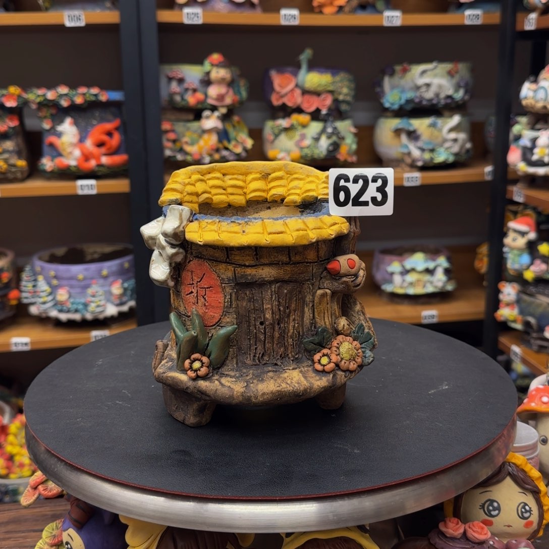 【闪购商品】粗陶手捏