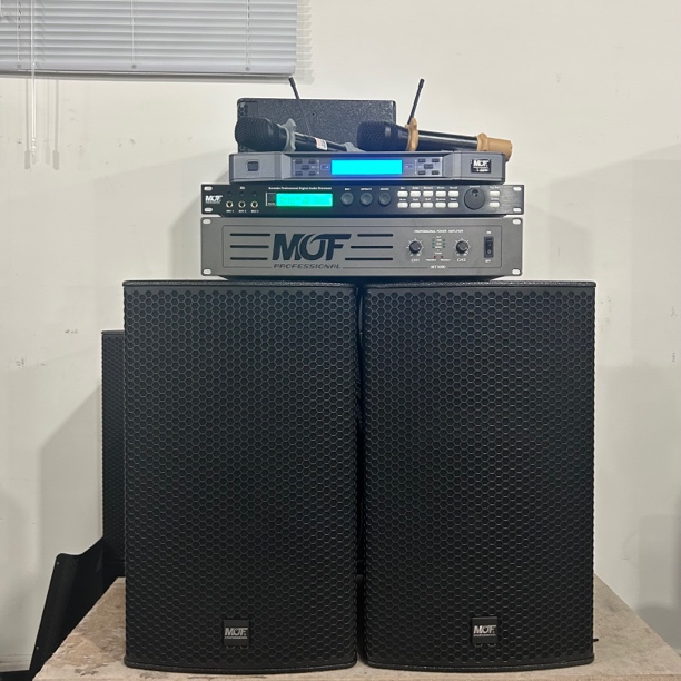 9新  （不包邮）德国英菲特高端系列12寸音响四件套