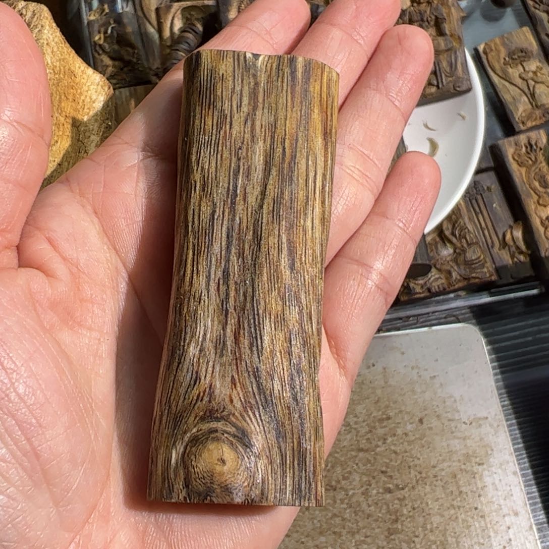 沉香吊坠白棋楠吊坠12.2克