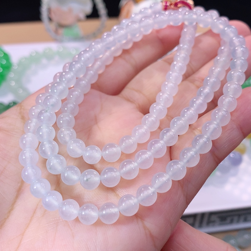 【闪购商品】翡翠手链未镶嵌翡翠卡6