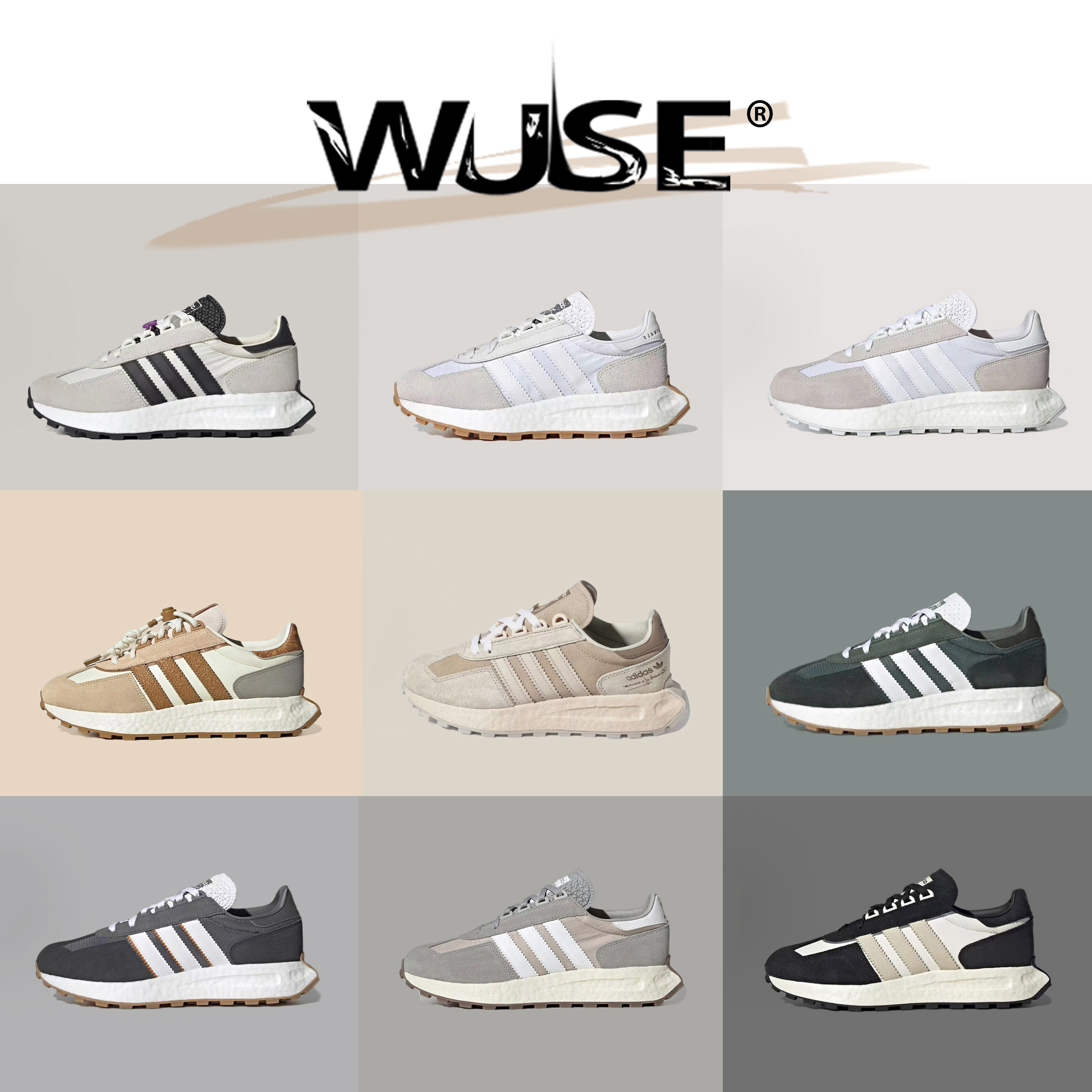 爆款爆米花弹力运动男女E5鞋底运动鞋男潮真爆厚底休闲老爹鞋复古