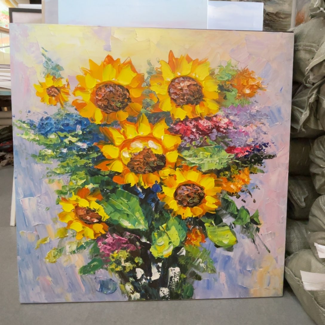 油画油画作品欣赏70.70带内框