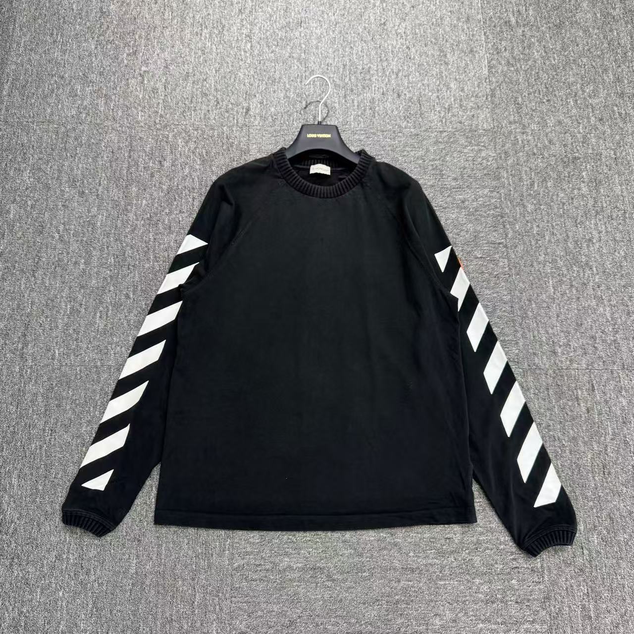 90新 MONCLER Off White联名箭头长袖/M码/18238