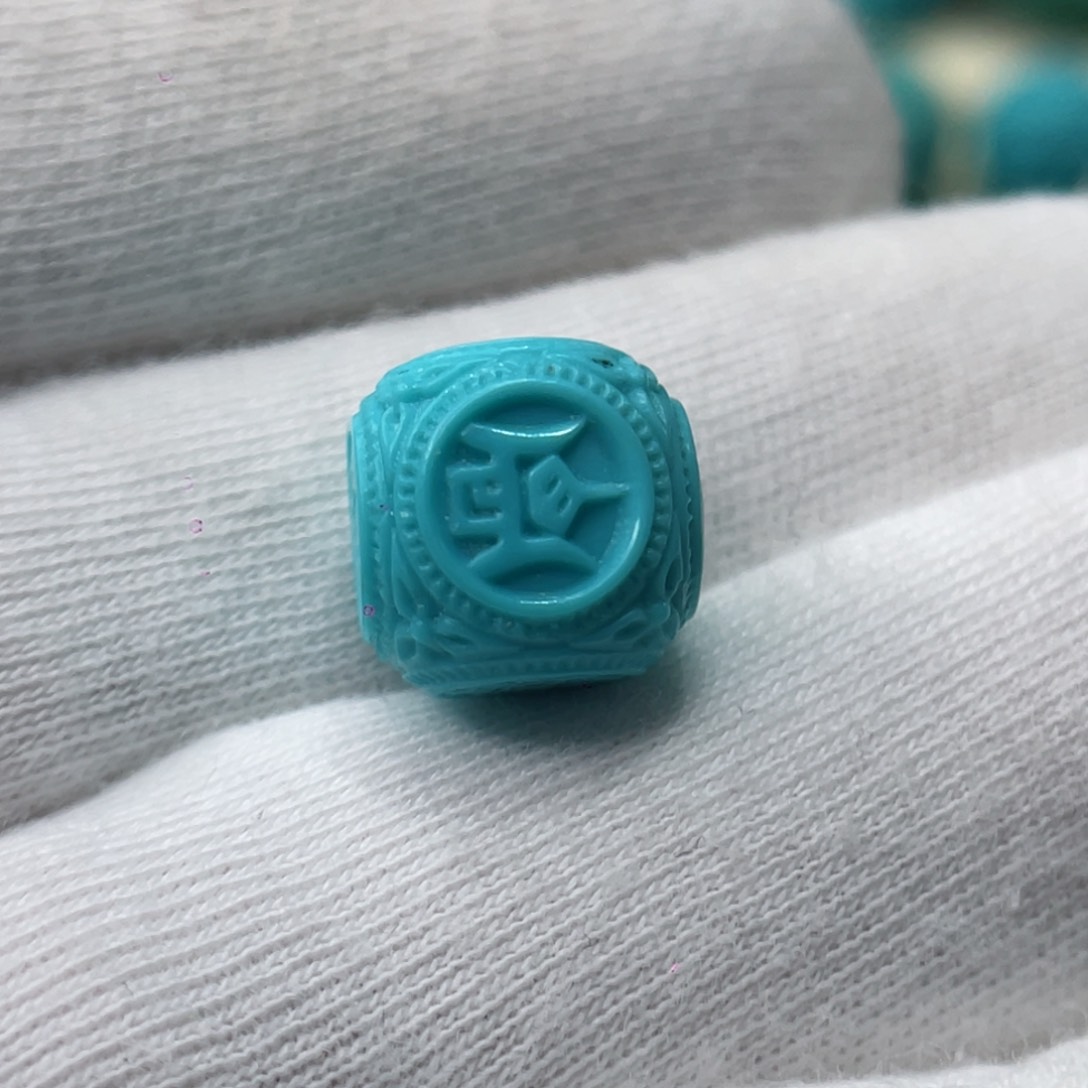 绿松石未镶嵌颈饰这****热卡10.7