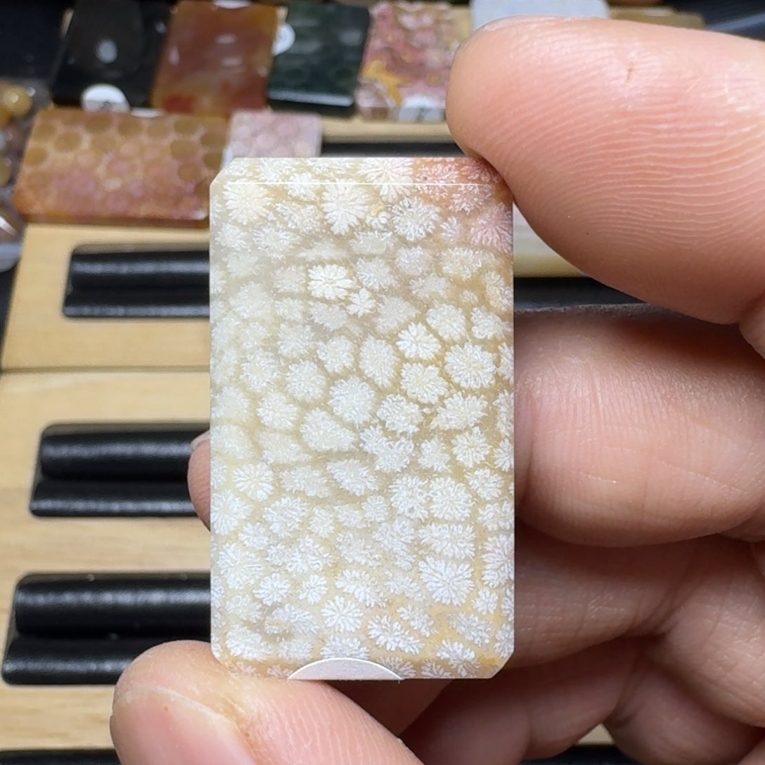 硅化玉纯天然色有机玉石未镶嵌