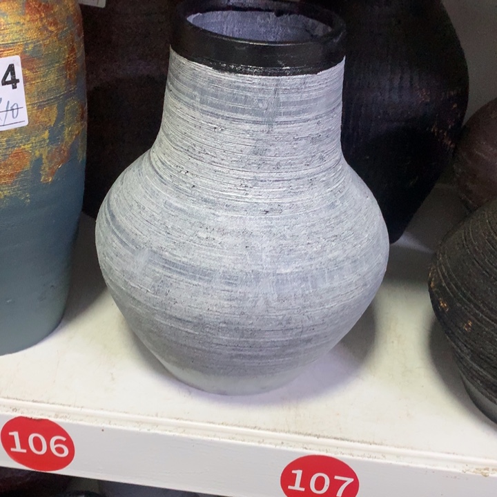 【闪购商品】红陶粗糙盆默认打孔高25口9
