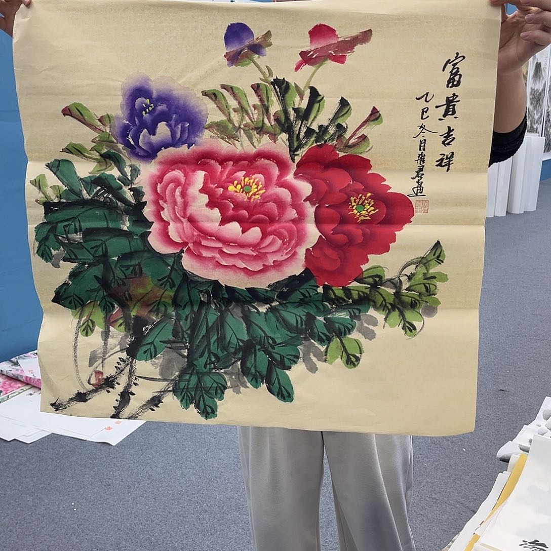 国画纯手绘作品欣赏