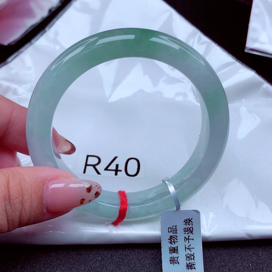 翡翠未镶嵌手镯天然缅甸翡翠A货玉手镯