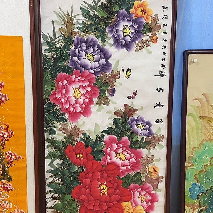 三个张画廊直播间！不带框