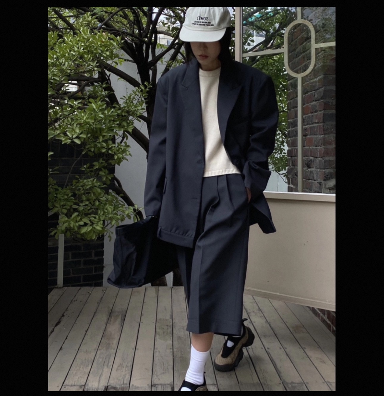 早秋高级西装女酷飒廓形西装外套