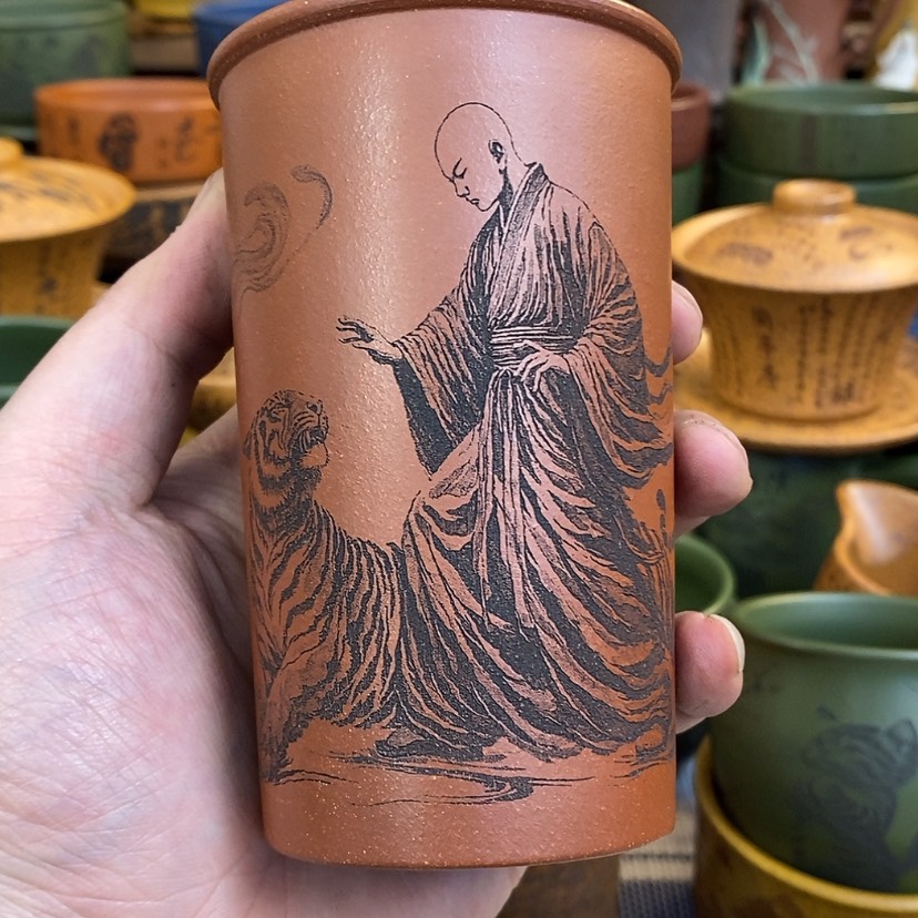 【闪购商品】紫砂杯子宜兴全手工紫砂杯