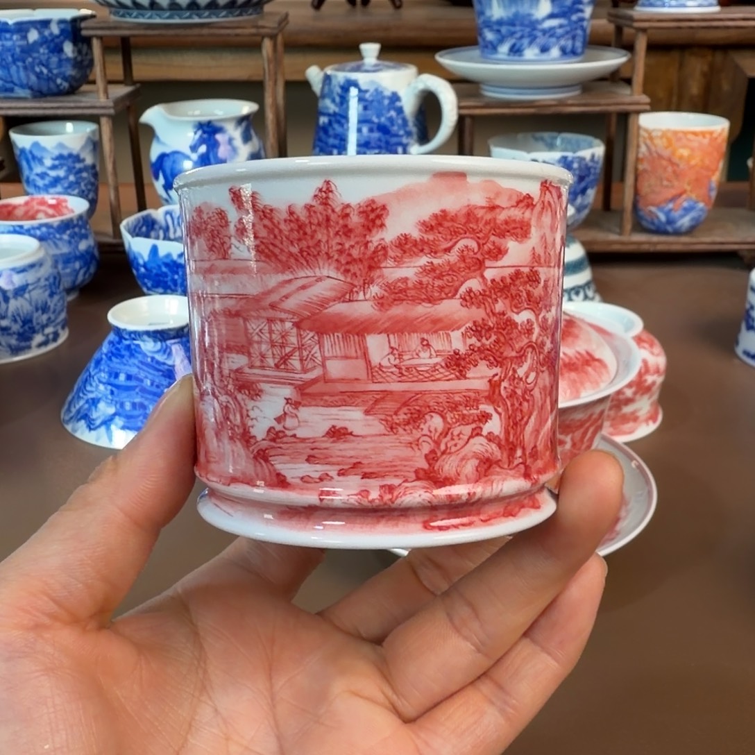 景德镇陶瓷手工手绘