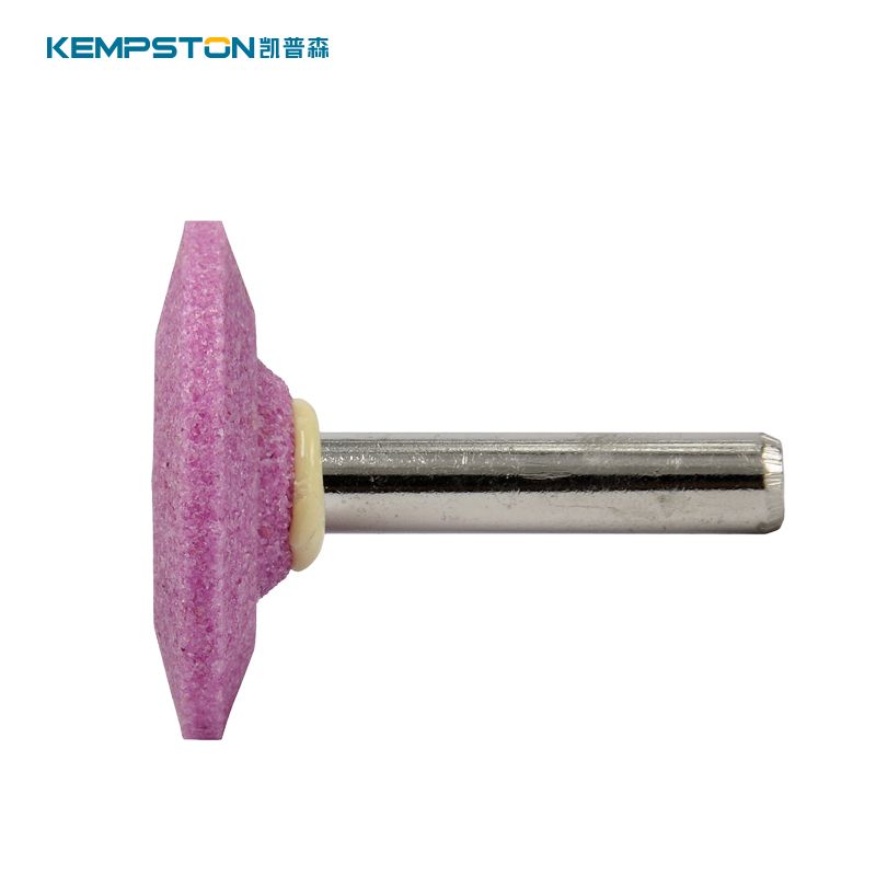 T型打磨头补胎磨钢丝用的红砂轮电动气动抛光研磨配件