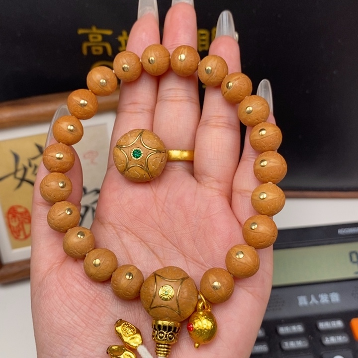 手串凤眼菩提尼泊尔