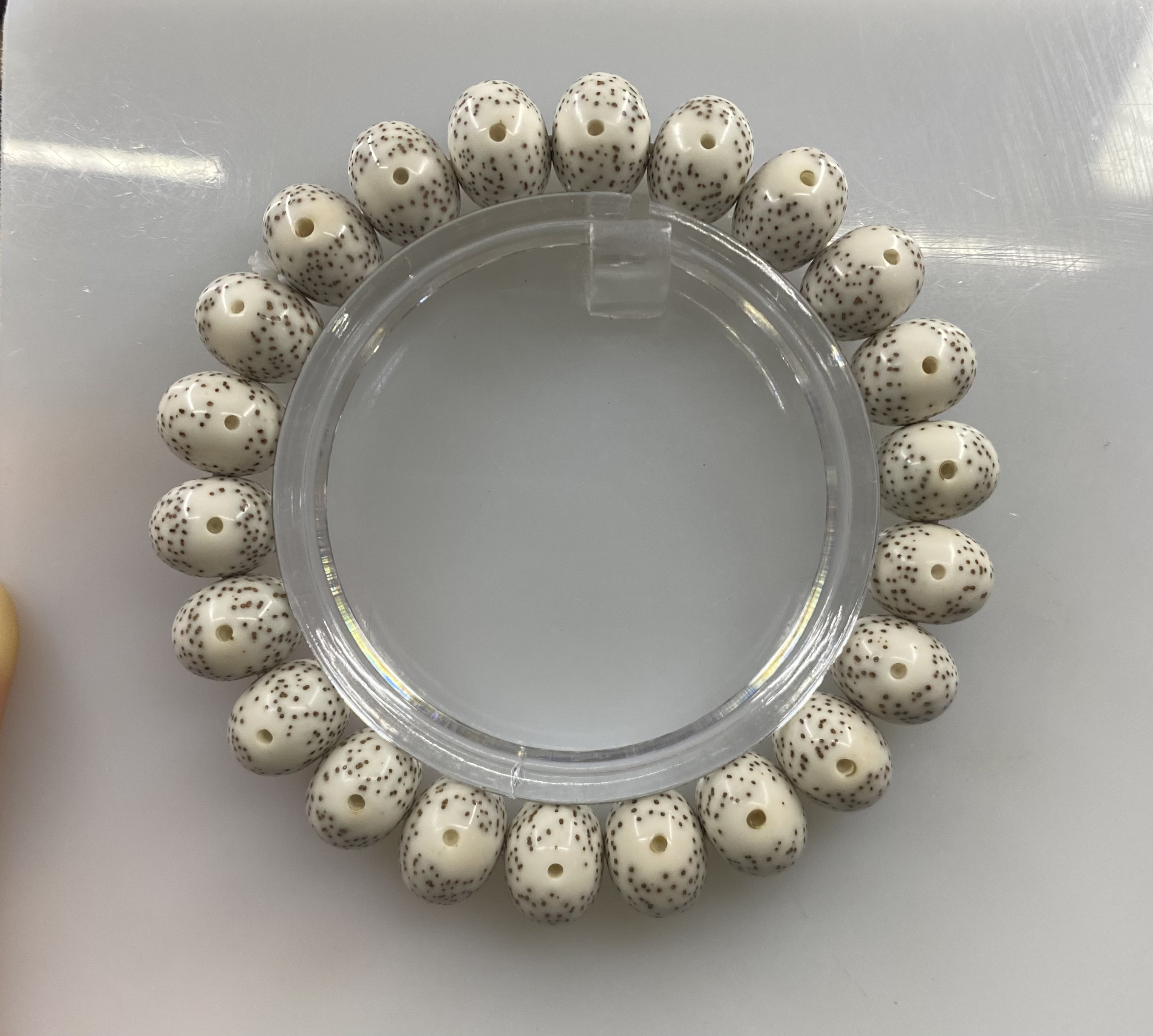 雨檬星月菩提原生态留白一线10/13苹果珠