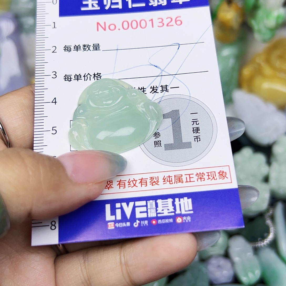 翡翠未镶嵌颈饰111