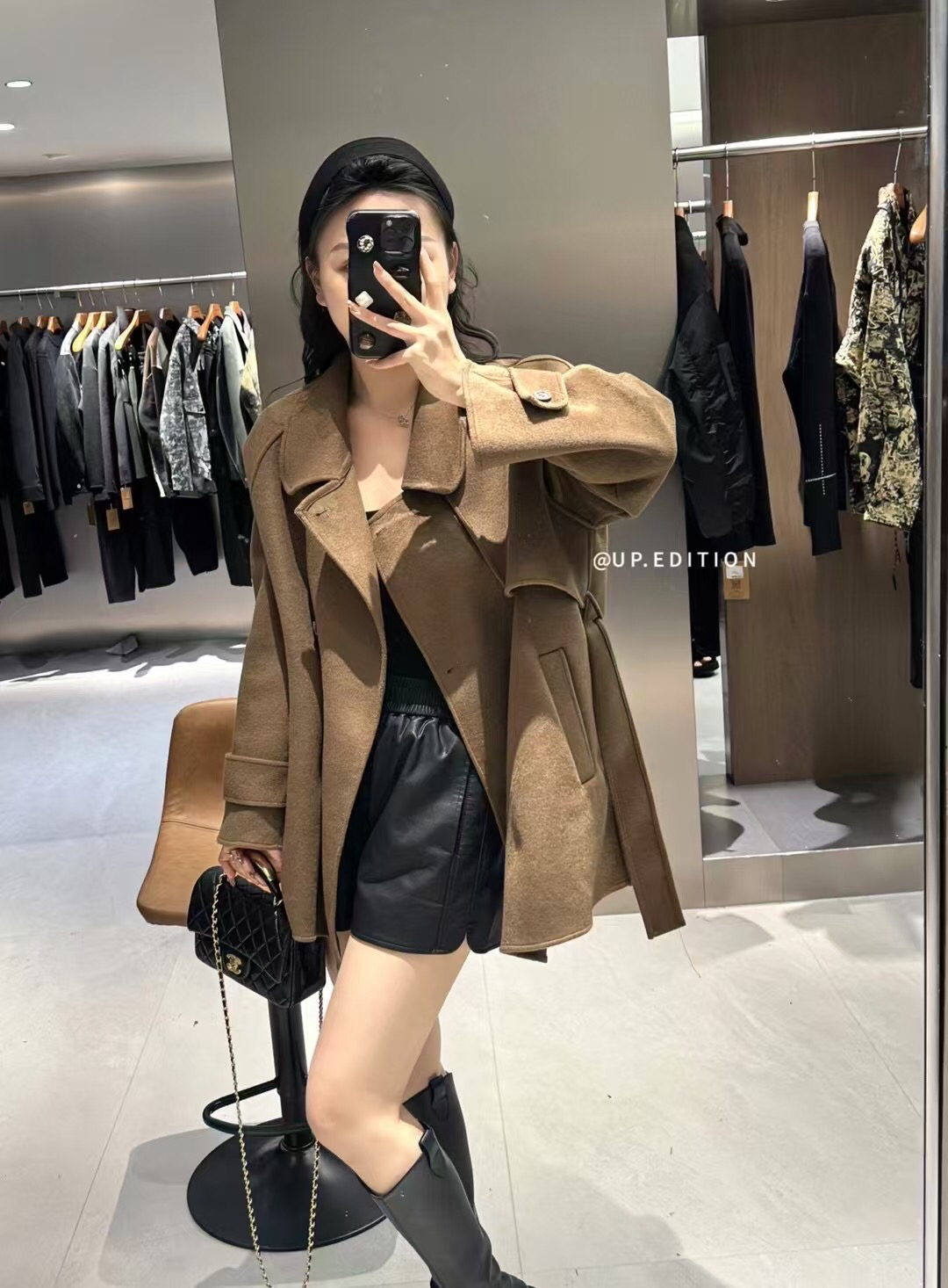 Nan Bei/大爆款双面羊绒外套好看又保暖的外套