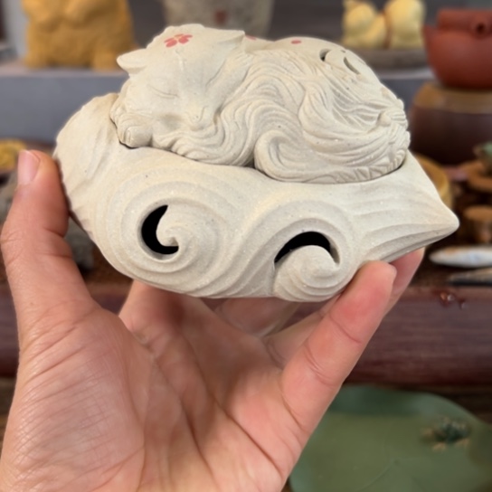 紫砂茶宠雲紫砂茶器