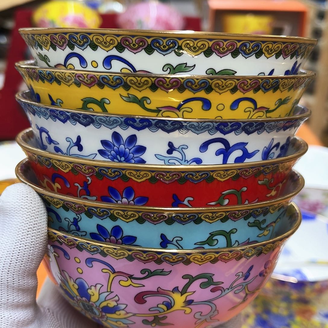 珐琅5英寸6个！n n n n