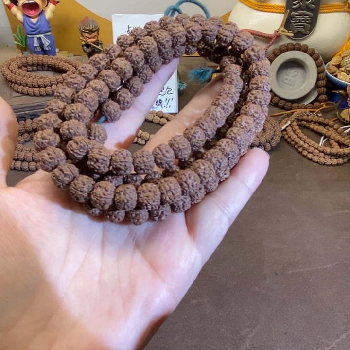 金刚菩提吊坠一档玉龙梅花108