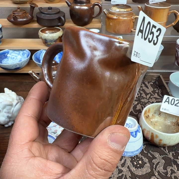 摆件053 景德镇柴烧手工茶器