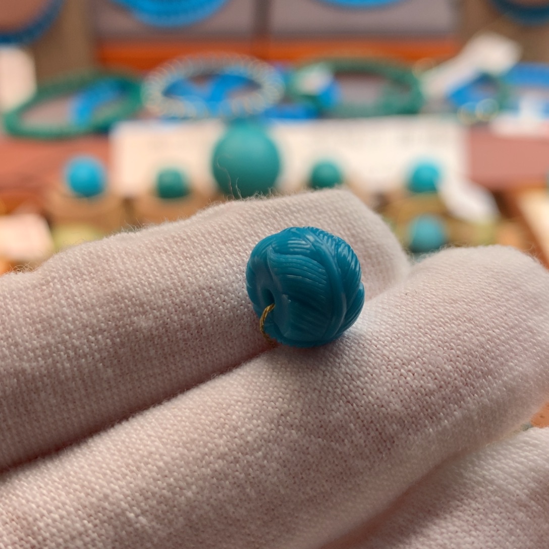 绿松石未镶嵌绿松石10.01mm