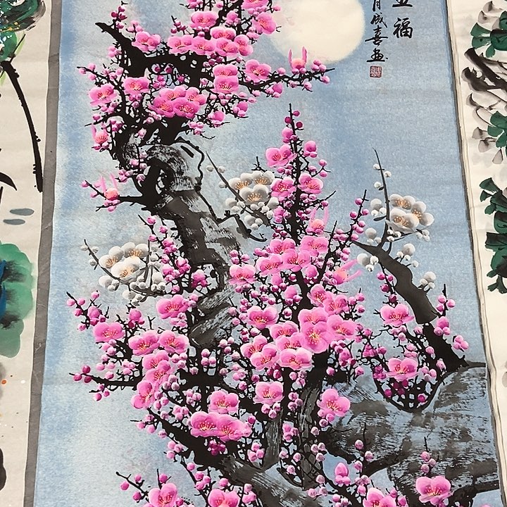 小周画廊的直播间