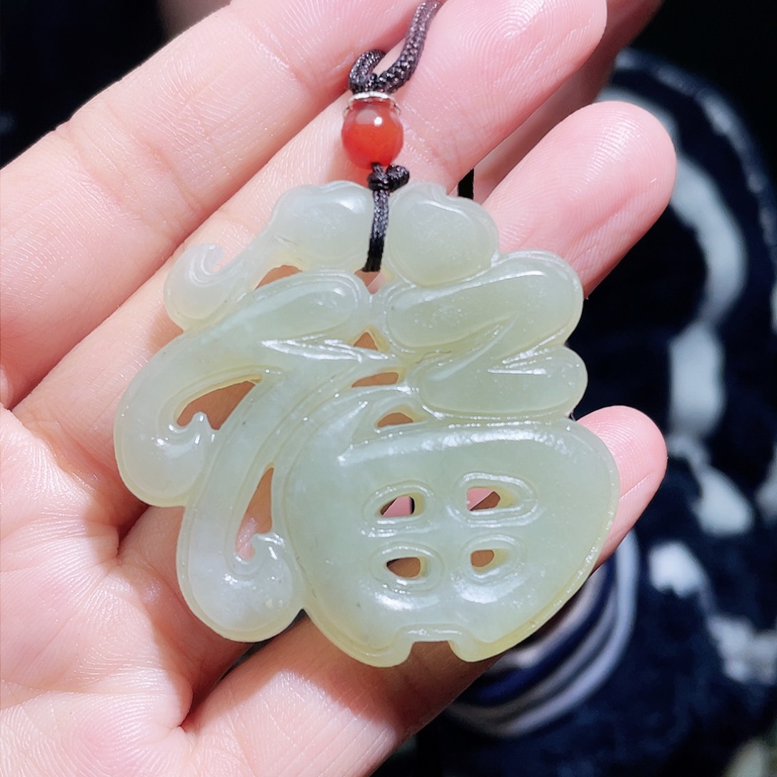 和田玉颈饰未镶嵌多样性