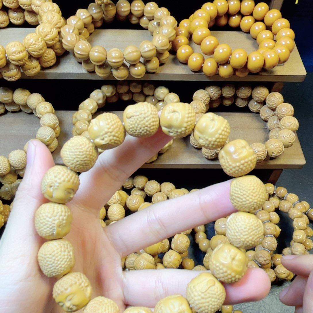 橄榄核手串/手链宝宝佛14mm+