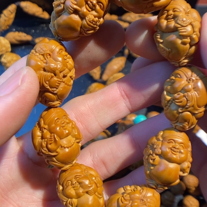 手串/手链橄榄核财神