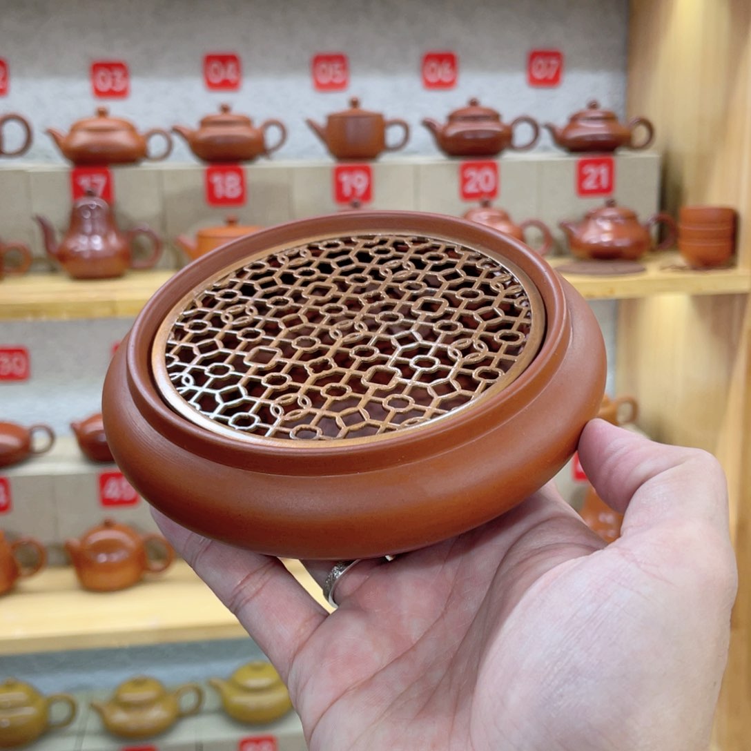 茶壶紫砂壶承内直径10厘米外直径13