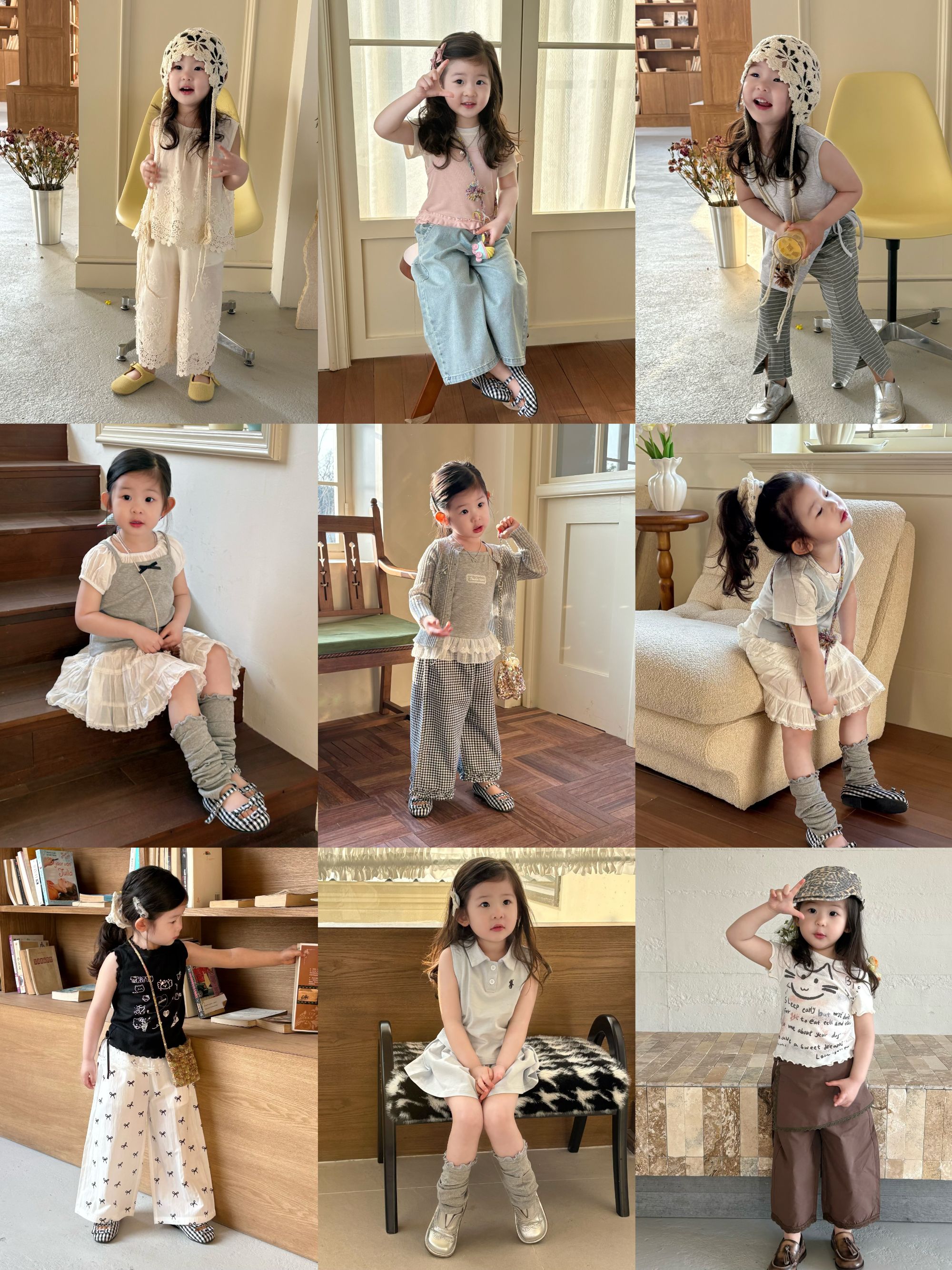 【801-850】YTJJ女童休闲学院风短袖裤子套装单件