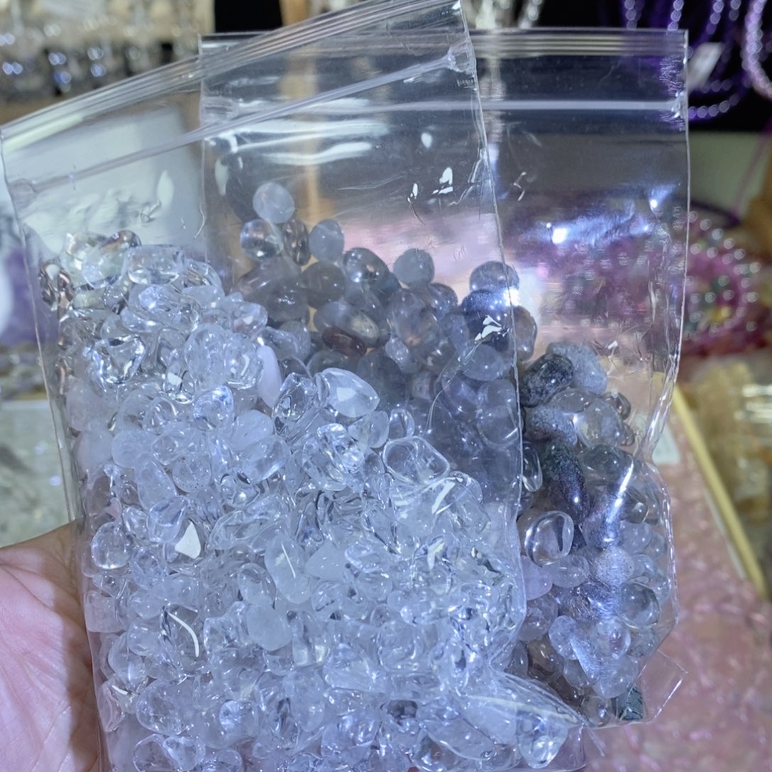 水晶手链未镶嵌水晶碎石