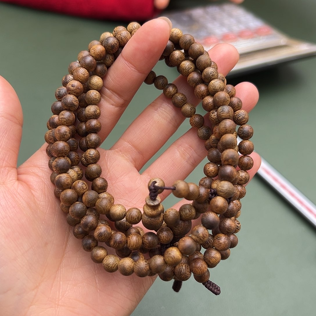 沉香手串金沙叶12克0.6多样性发一条