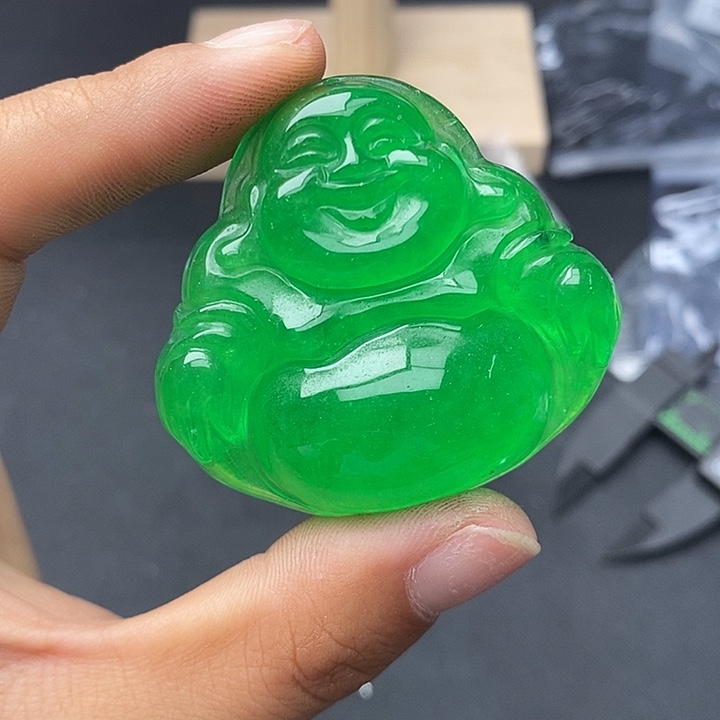 翡翠未镶嵌颈饰215手串