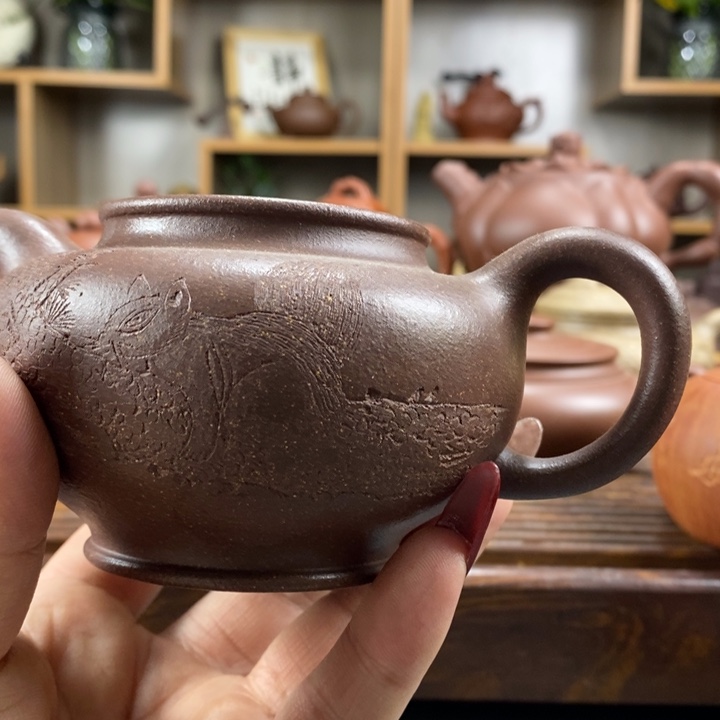 紫砂茶壶用****3原矿紫去