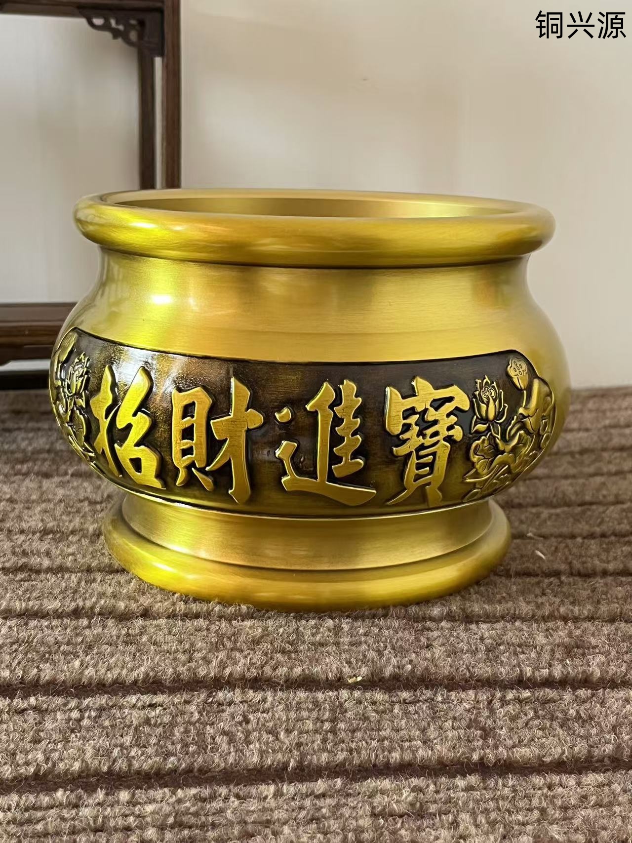 黄铜有求必应香炉