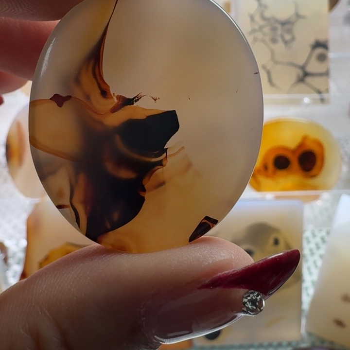 玛瑙/玉髓未镶嵌项链