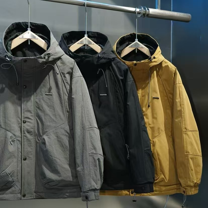 冬季新款轻奢风时尚保暖外套冬季潮流棉服外套#8156