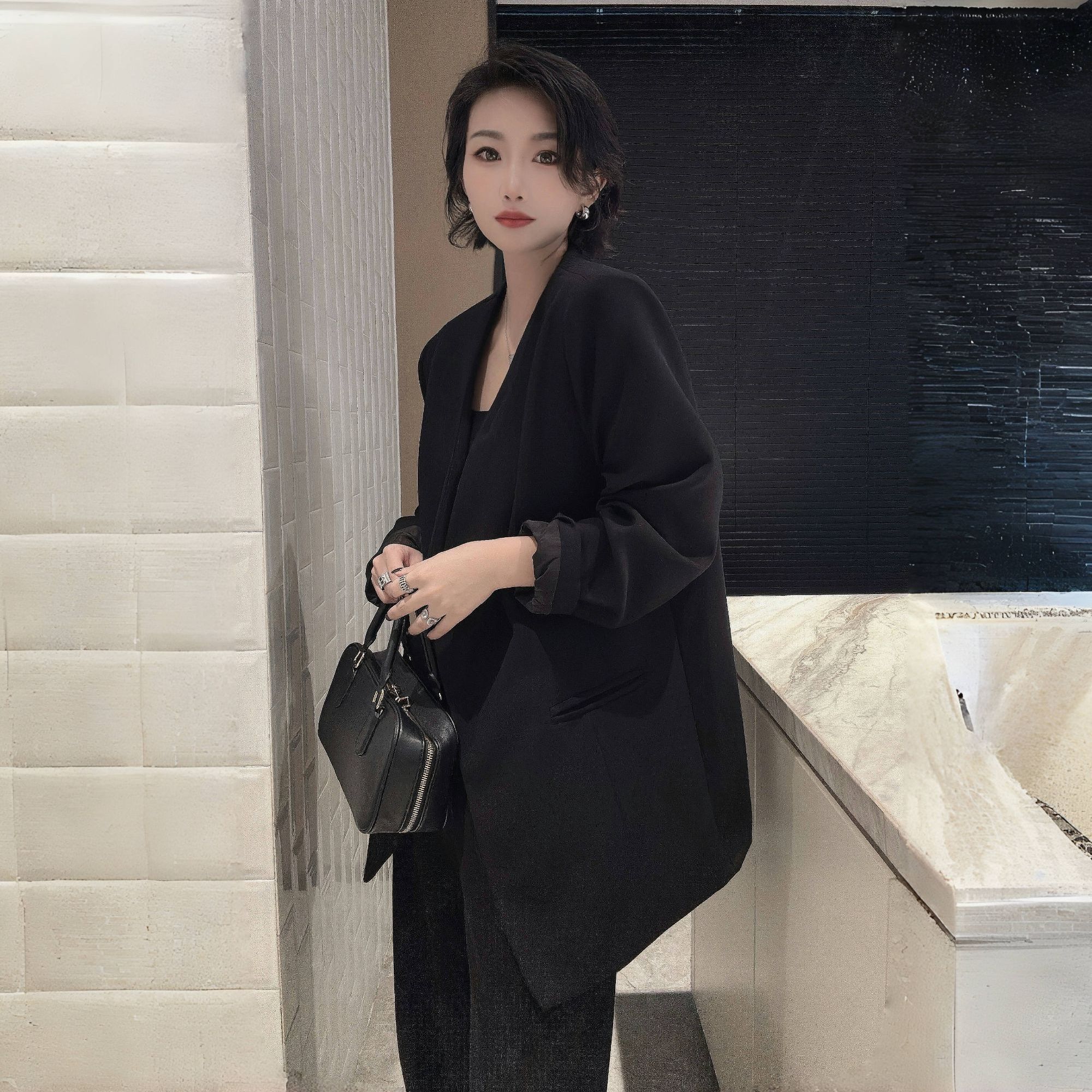 YUXI▪️【欧韩西装】2024新款秋季欧韩显瘦西装外套