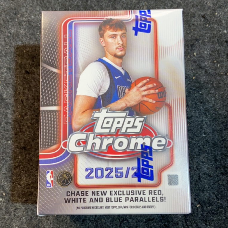 2025-26 Topps Chrome Basketball NBA Value 手雷 球星卡 盲盒