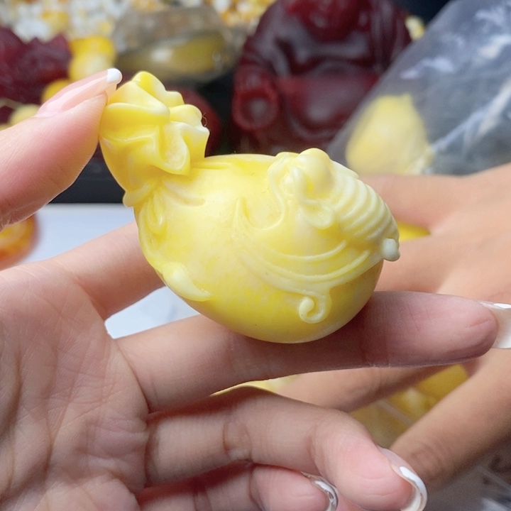 未镶嵌吊坠(不含链)蜜蜡126吊坠