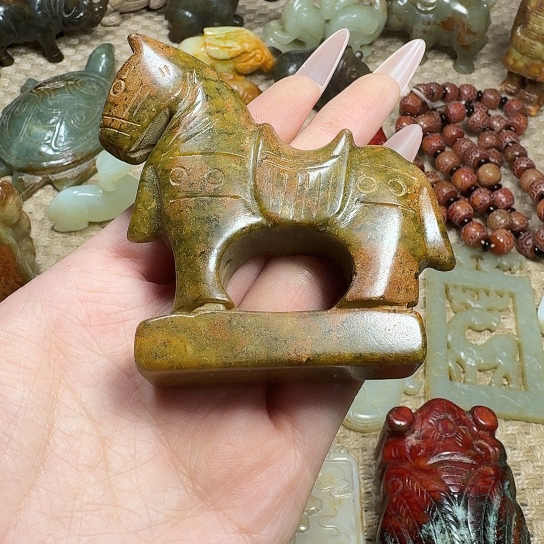 白玉菩提吊坠挂件