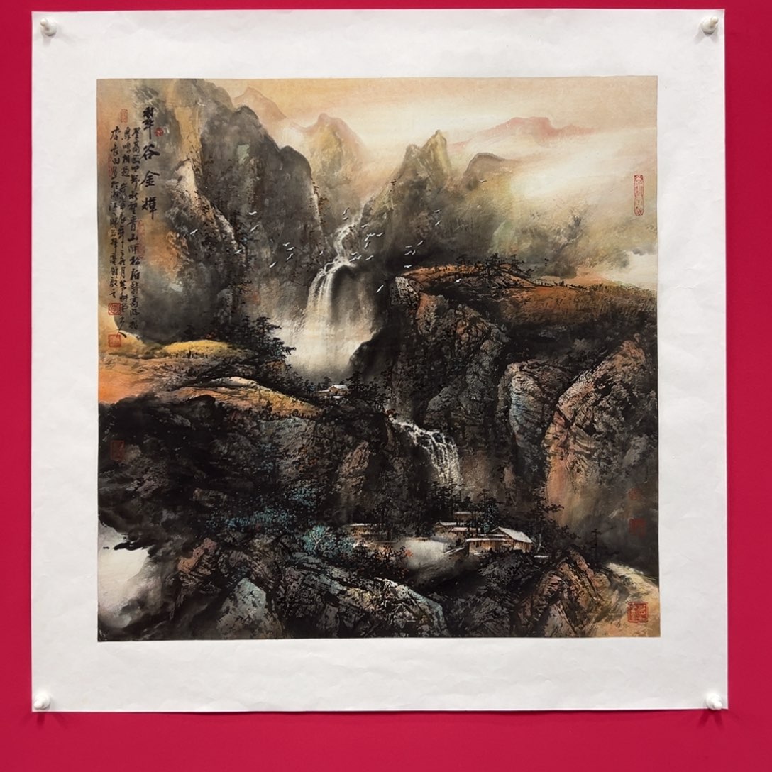 国画大*李长田老师作品欣赏