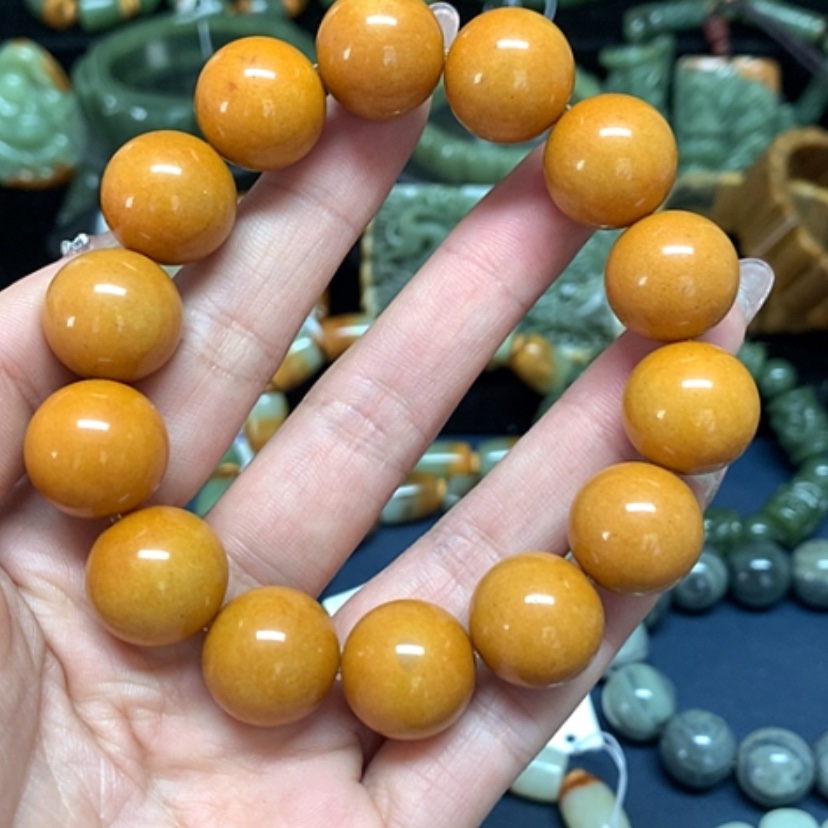 【闪购商品】蛇纹石玉珠宝奇石未镶嵌