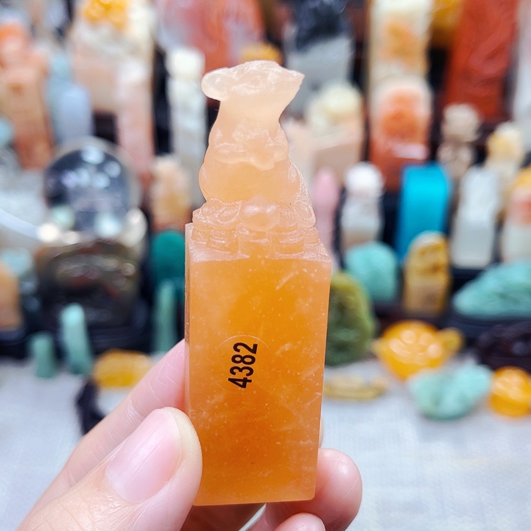 寿山石印石4382包邮包刻